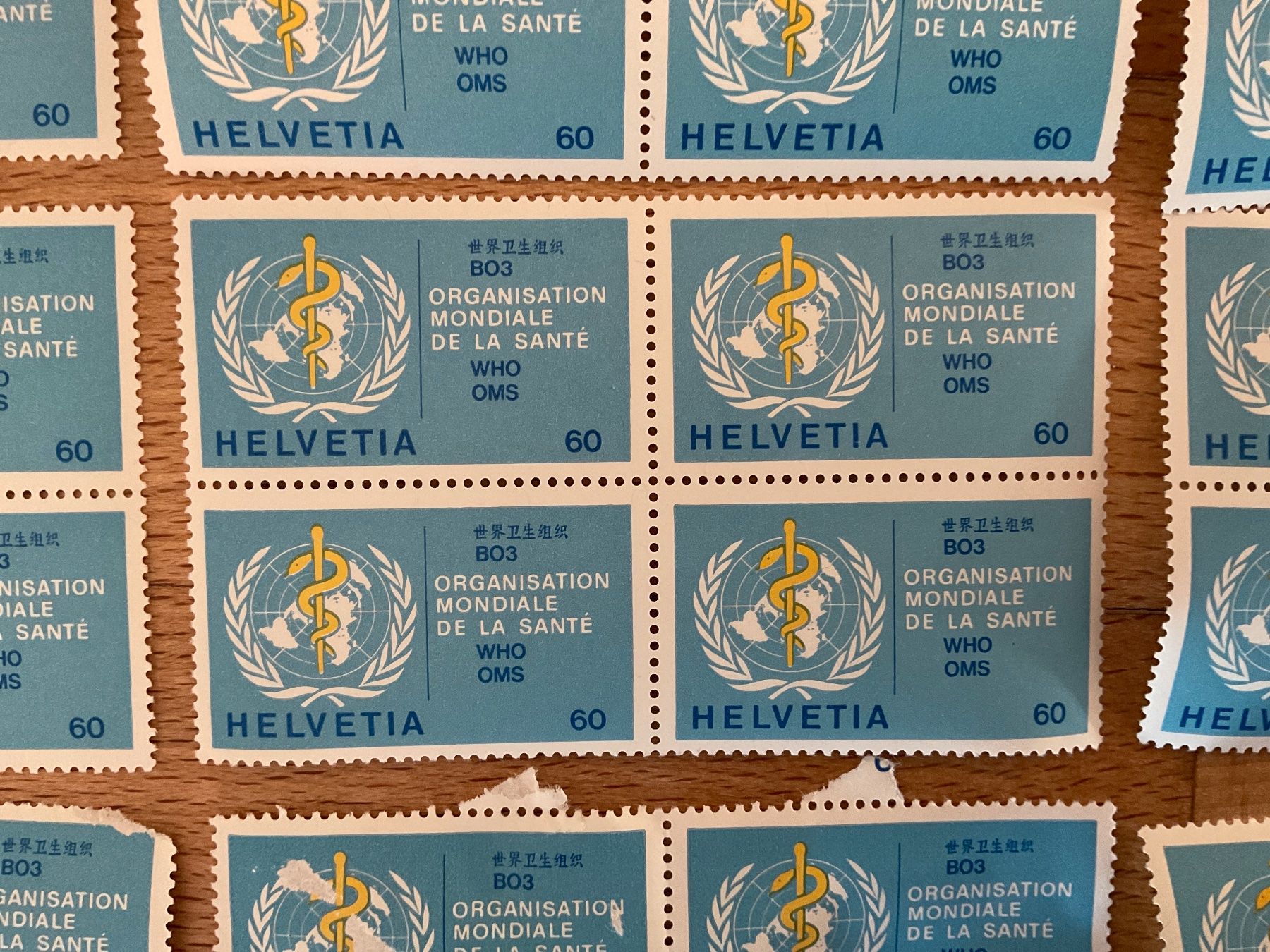Tutti i francobolli: 60Fr Ämter Frankaturware ungestempelt postfrisch Sammlung – Nuovo (secondo la descrizione) da Wil SG venduto da Chefsugus 5