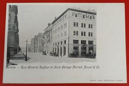 Genéve Rue Général Dufour et Auto-Garage Perrod, Duval & Co.