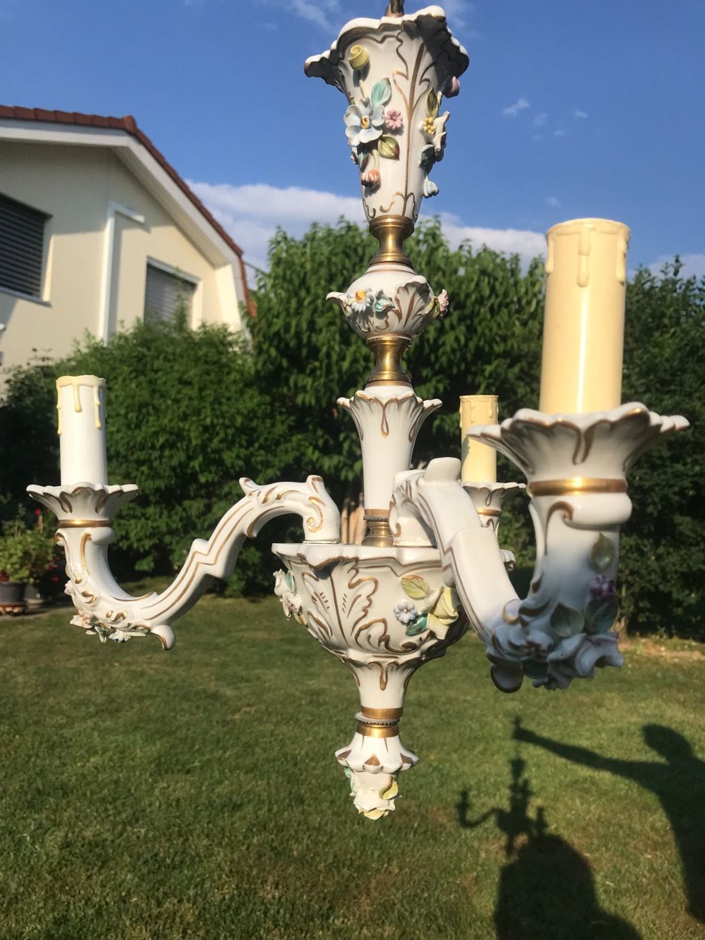 Kronleuchter & Deckenlampen: Deckenlampe Porzellan Antik – Gebraucht aus Aesch BL von muroluz
