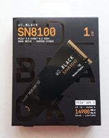 1TB SSD NVMe M.2 WD_Black SN8100 neu und originalverpackt