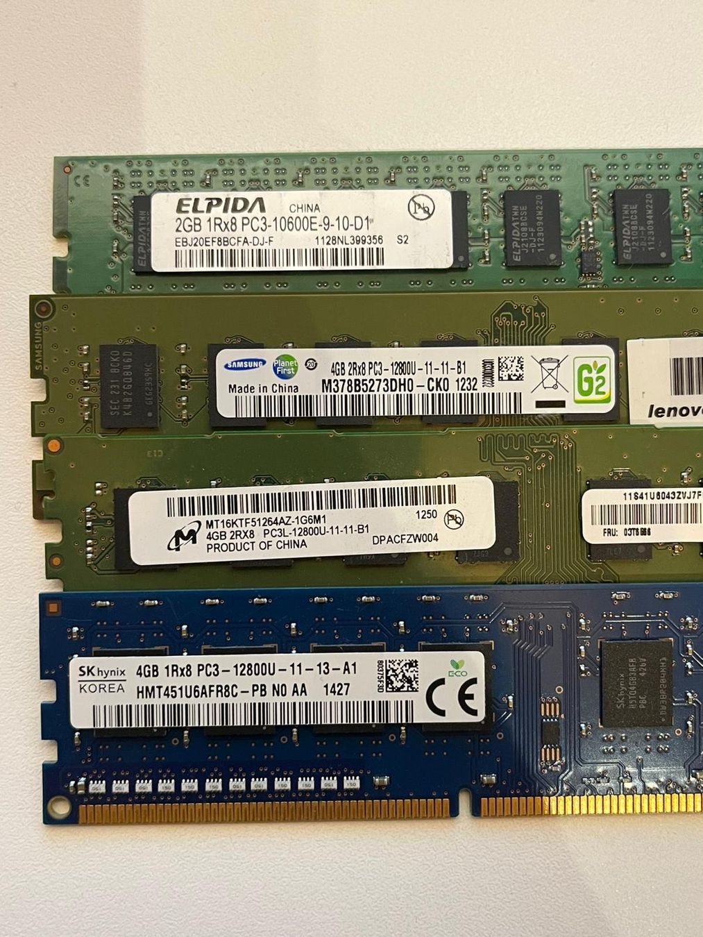 Memoria / RAM: Random RAM Mix – Usato da Fahrwangen venduto da yas_dt67