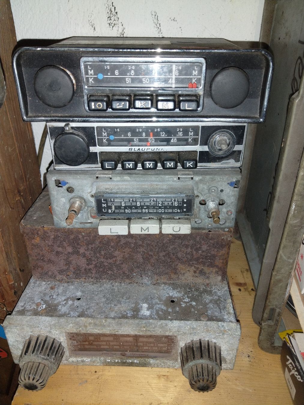 Radio: Auto Radios Antik 7 Stk.1 8Spur gerät – Difettoso da Künten venduto da Spinner62