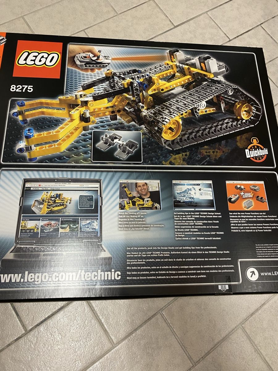 Lego Kit di costruzioni: LEGO Technic 8275 Motorisierter Bulldozer – Nuovo e nell'imballaggio originale da Wil SG venduto da Wizard5 2