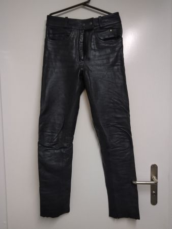 Lederhose (Motorrad) Jeanschnitt schmal/eng