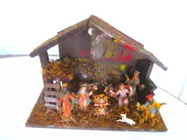 Vintage-Krippe
