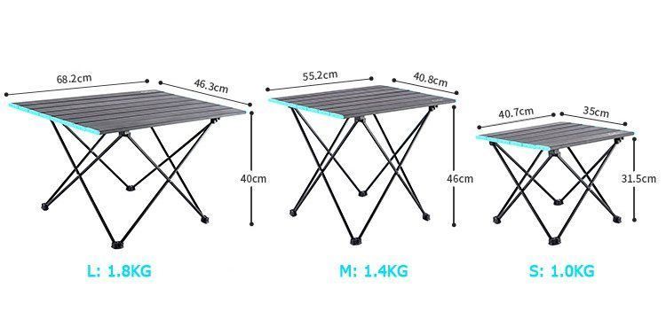 Tavoli: Table de Camping 43x35x31cm Taille S – Nuovo e nell'imballaggio originale da Morges venduto da All4nature 4