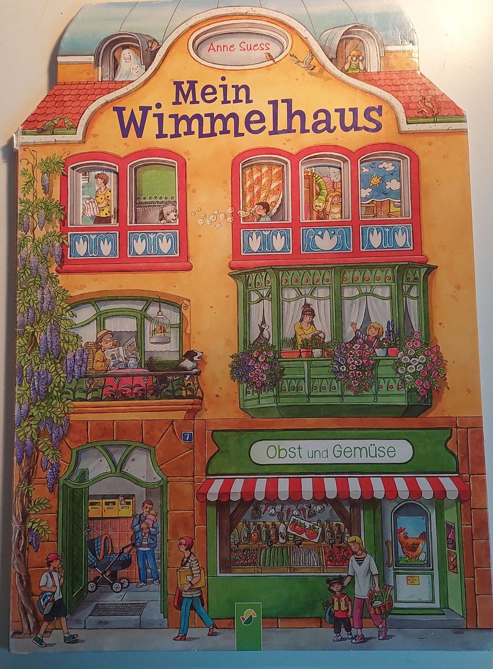 Libri: 4 Anne Suess Wimmelbücher, Grossformat – Usato da Embrach venduto da pz78