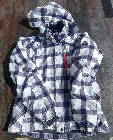 Icepeack Skijacke kariert Grösse 40