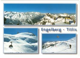 Engelberg - 3 Bild AK Titlis