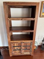 Étagère murale unique en bois massif style ethnique