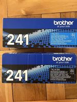 2x Brother Original TN-241BK Tonerkartusche