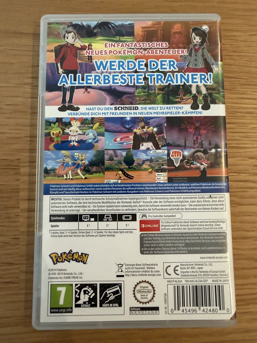 Pokémon Giochi: Pokemon Schwert Nintendo Switch – Usato da Rorschach venduto da mar_nl6c 2