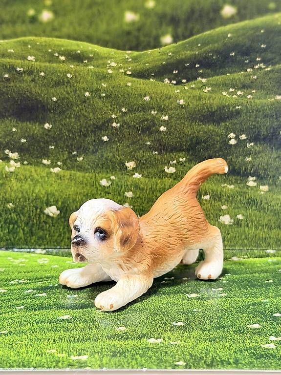 Statuette: Schleich Bernhardiner Welpe – Usato da Gümligen venduto da Sally777 1