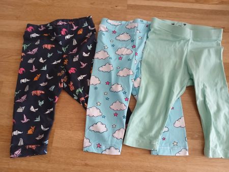 Leggins Gr 116 3/4 Länge