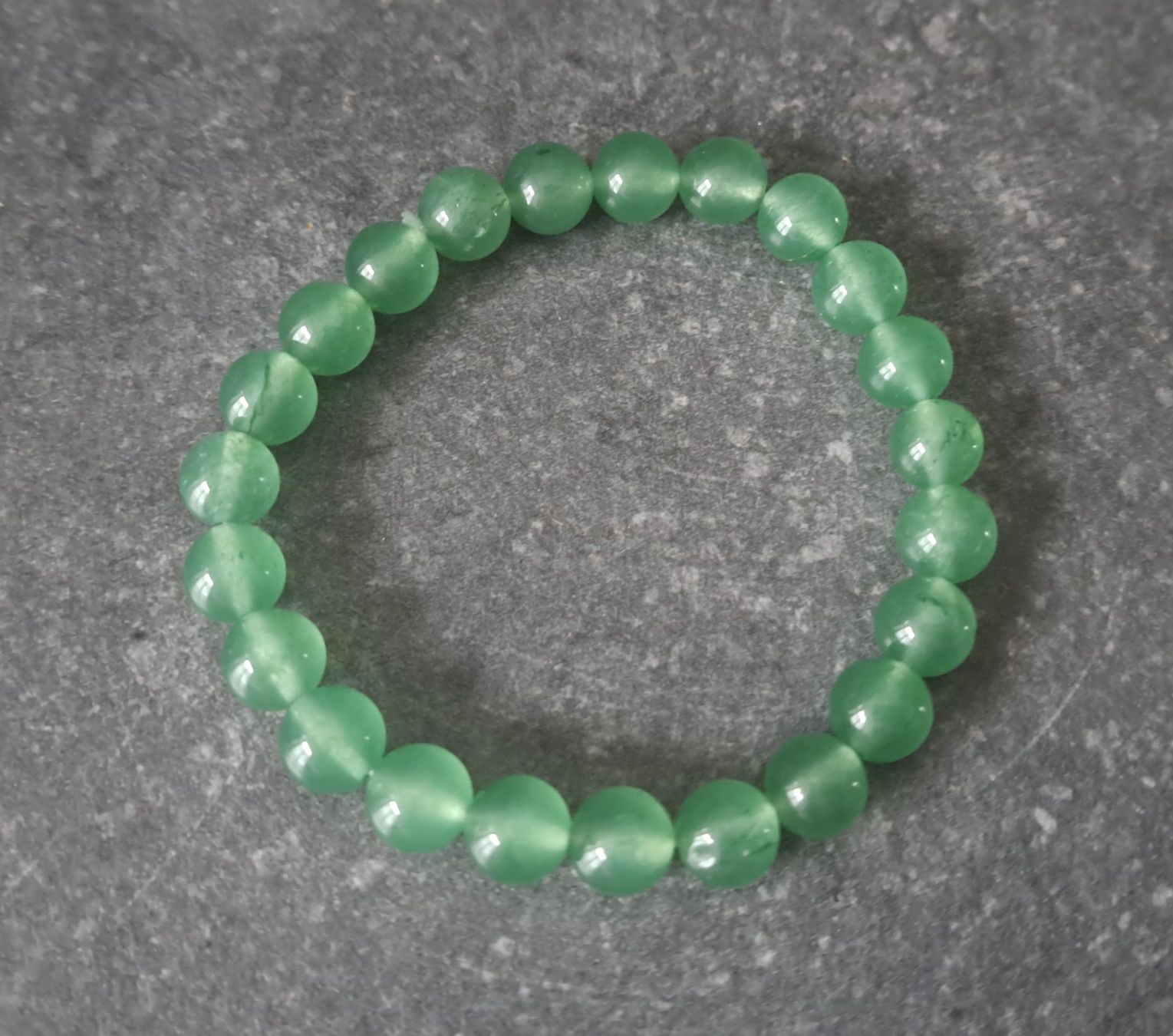 Bracciali & Braccialetti: Bracelet de perles en jade – Nuovo e nell'imballaggio originale da St-Imier venduto da supernova21 1