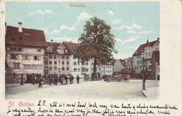 St.Gallen- Gallusplatz 1902