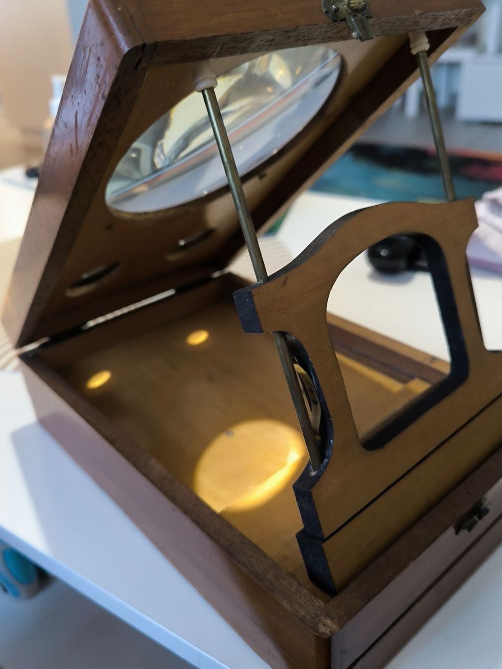 Tutti gli attrezzi: Graphoscope stéréoscopique 19eme siècle  – Usato da Riaz venduto da vanucaptures 2