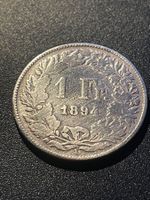 1 Franken Silber 1894 Silber/Top !!