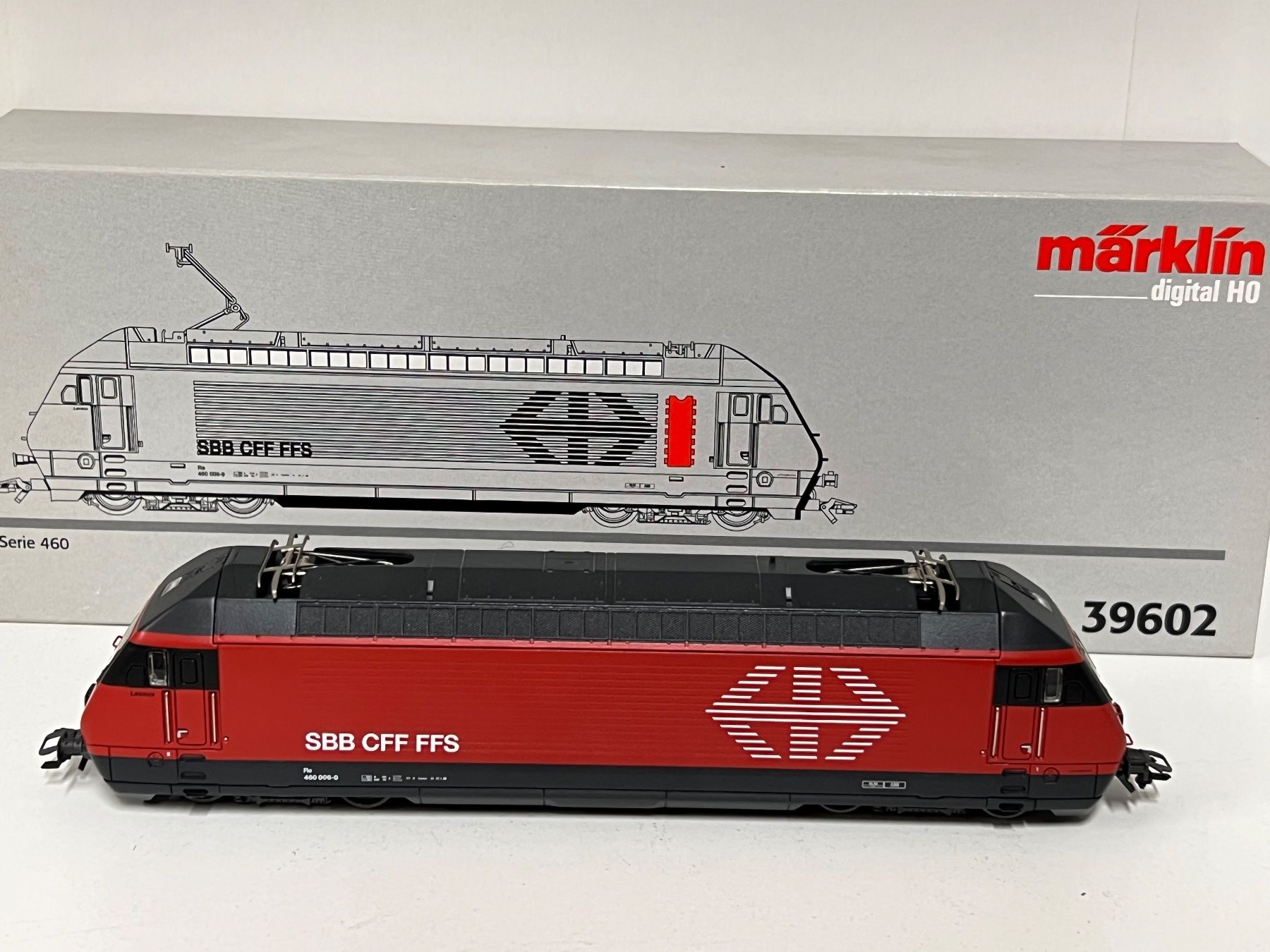 Märklin Modellini di ferrovie: Märklin 39602 Serie 460 SBB Digital – Nuovo (secondo la descrizione) da Neuenhof venduto da ludovicco 2