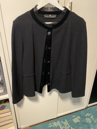 Michaela Feyrsinger Collezioni Damen Wolle kurzer Mantel
