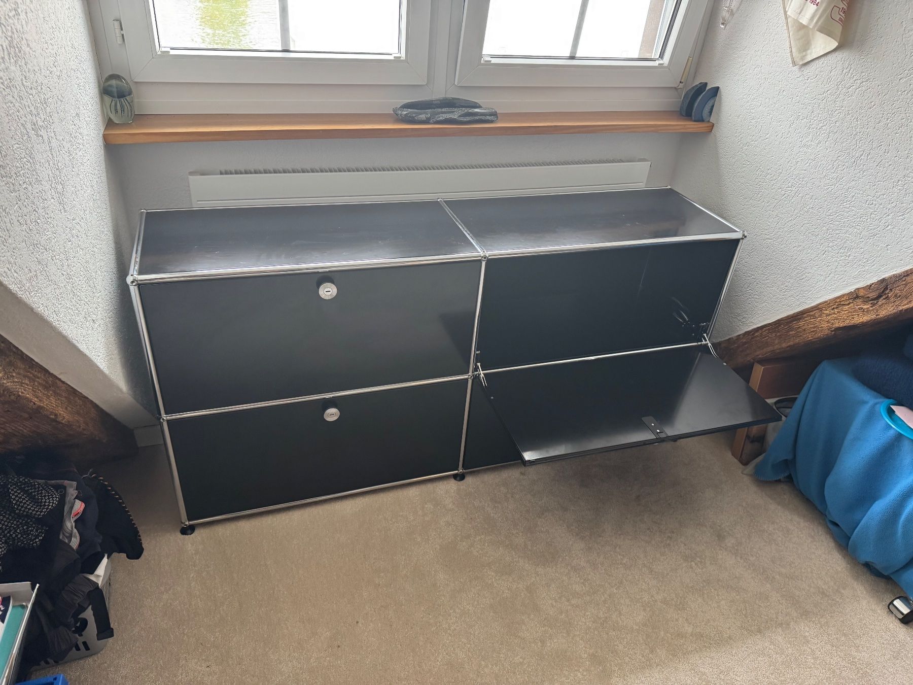 USM Cassettiere: usm sideboard schwarz  lieferung gratis – Usato da Thun venduto da usmlieferung 2