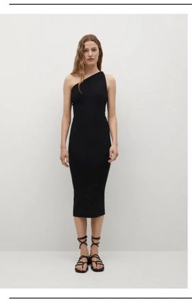 Mango Asymmetric Dress