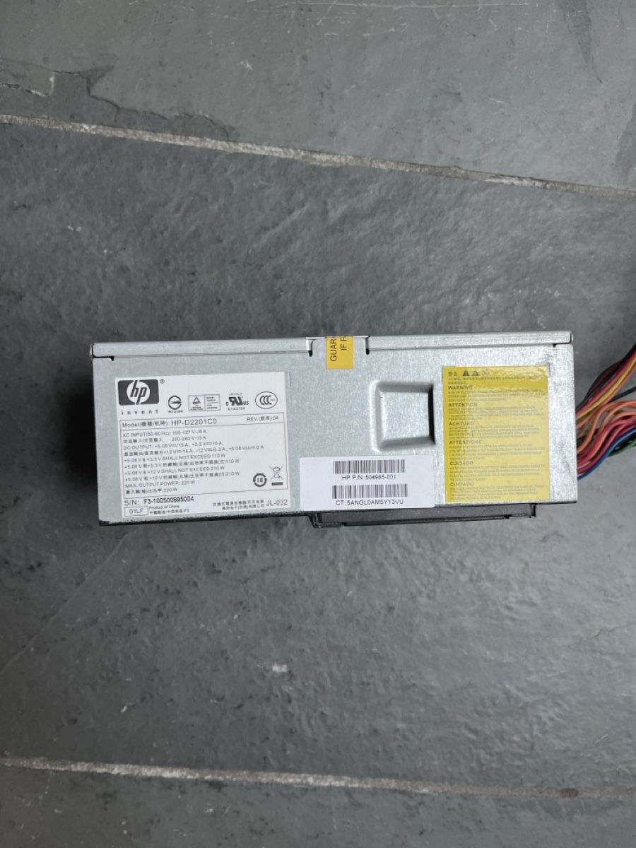Componenti elettronici: HP Netzteil DPS-220SB A 220W – Usato da Unterkulm venduto da AnoliOccasion 1