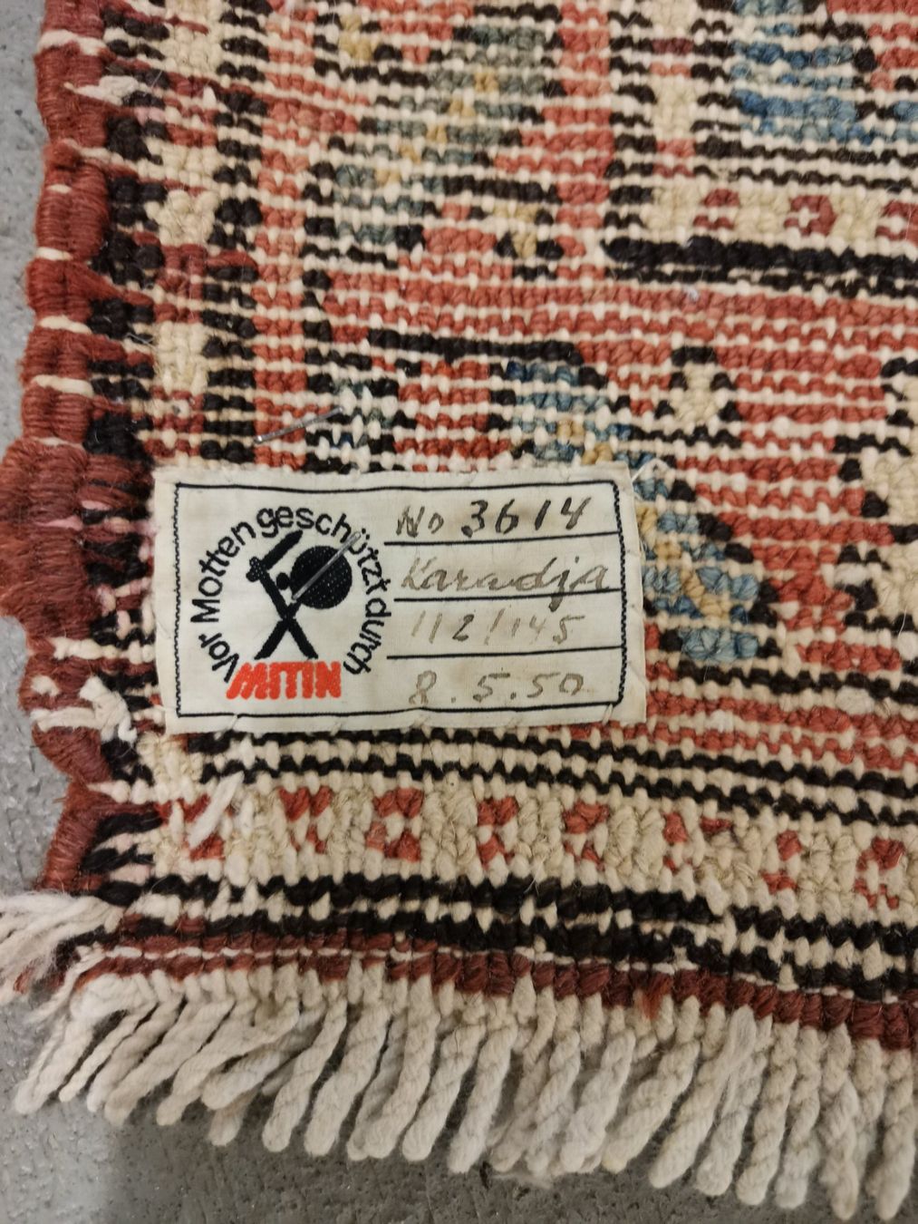 Teppiche: Perserteppich 1950 Karadja Orientteppich Nomadenteppich – Gebraucht aus Luzern von Lager6640 9