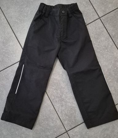 Kinder Regenhose Reima Tec schwarz Grösse 110 funktional