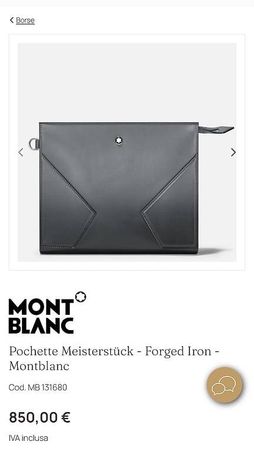 Mont Blanc Pochette (Tasche) sfumato