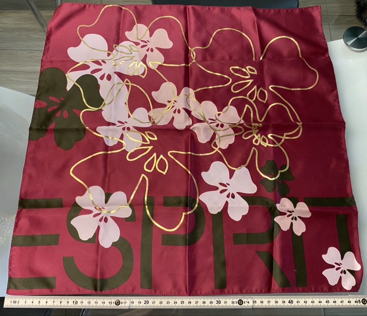 Foulard & Sciarpe: Esprit Foulard Blumenmuster – Nuovo (secondo la descrizione) da Hausen AG venduto da corinne_g 1