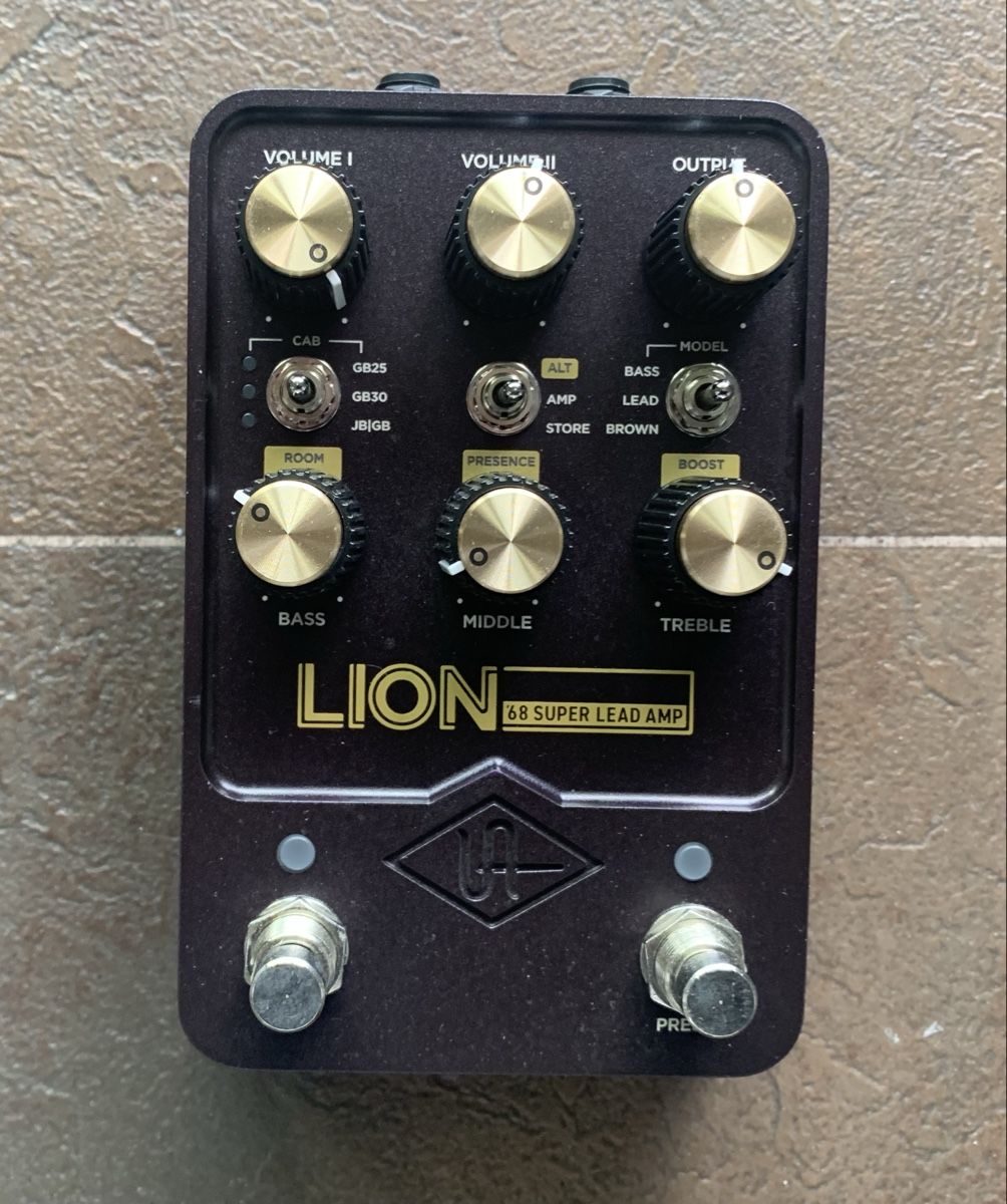 Universal Audio Amplificatori: Universal Audio Lion 68 Super Lead Amp – Usato da Renens VD venduto da Funderball