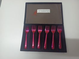 6 Dessert Gabel