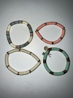 4 Armbänder Sommerfarben modisch ☀️ neuwertig!