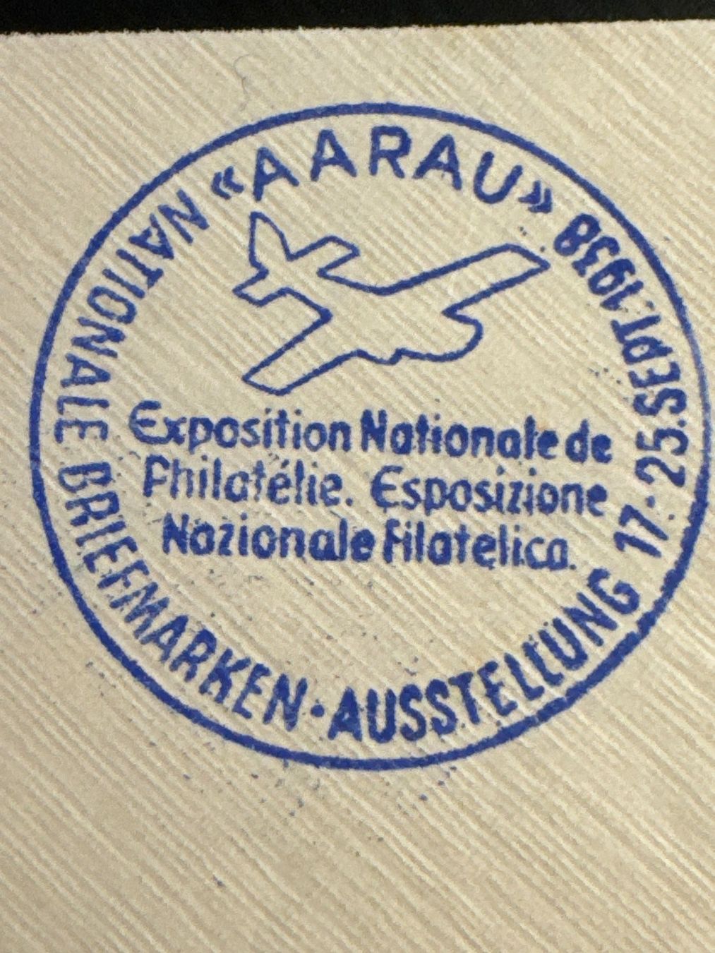 Alle Briefmarken: 1938 ZNr. D22a auf Brief, Sonderstempel – Gebraucht aus Küssnacht am Rigi von SUOMIMASTER 3