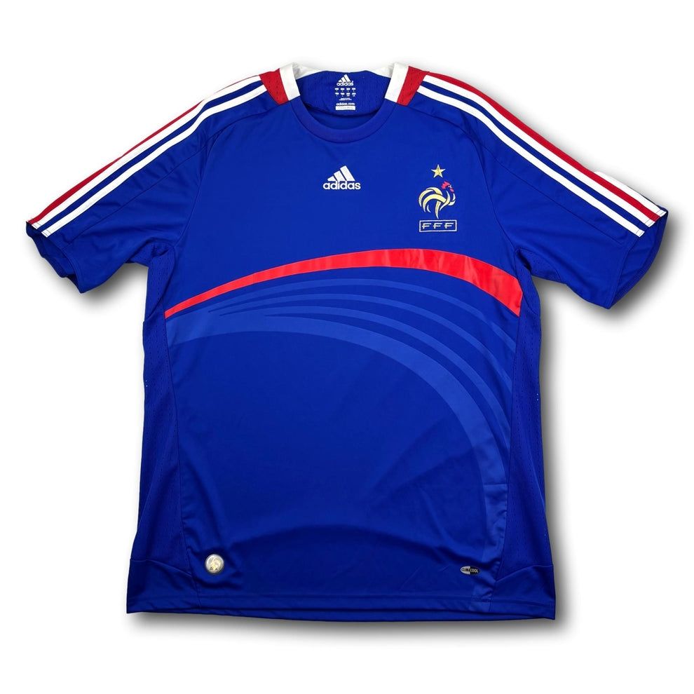 Canottiere & Pantaloni: Frankreich - 2007-08 - Heim - L - adidas – Usato da Bolligen venduto da ToTheJerseyEquipment