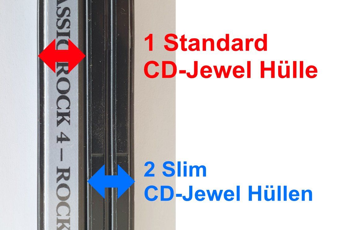 Hama Cover & Protezioni schermo: CD Hüllen  "Slim Jewel Box"  CD Cover – Nuovo e nell'imballaggio originale da Rüti ZH venduto da Noldisax 4