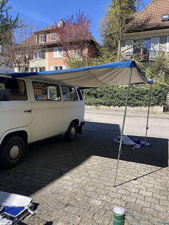 Freizeitschmiede CaliShade Sonnensegel Für Bus/Van – 260x220cm, Mit Seitenwänden, In 5-10 Min Aufgebaut