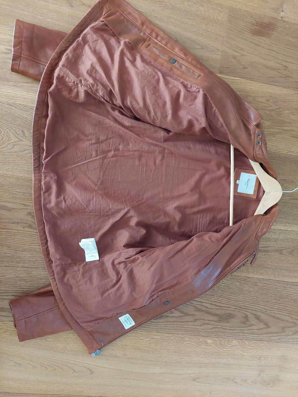 Pepe Jeans Vestes: Pepe Jeans Lamm-Lederjacke Grösse M – Neuf (Voir description) à Frauenfeld par sts123 4