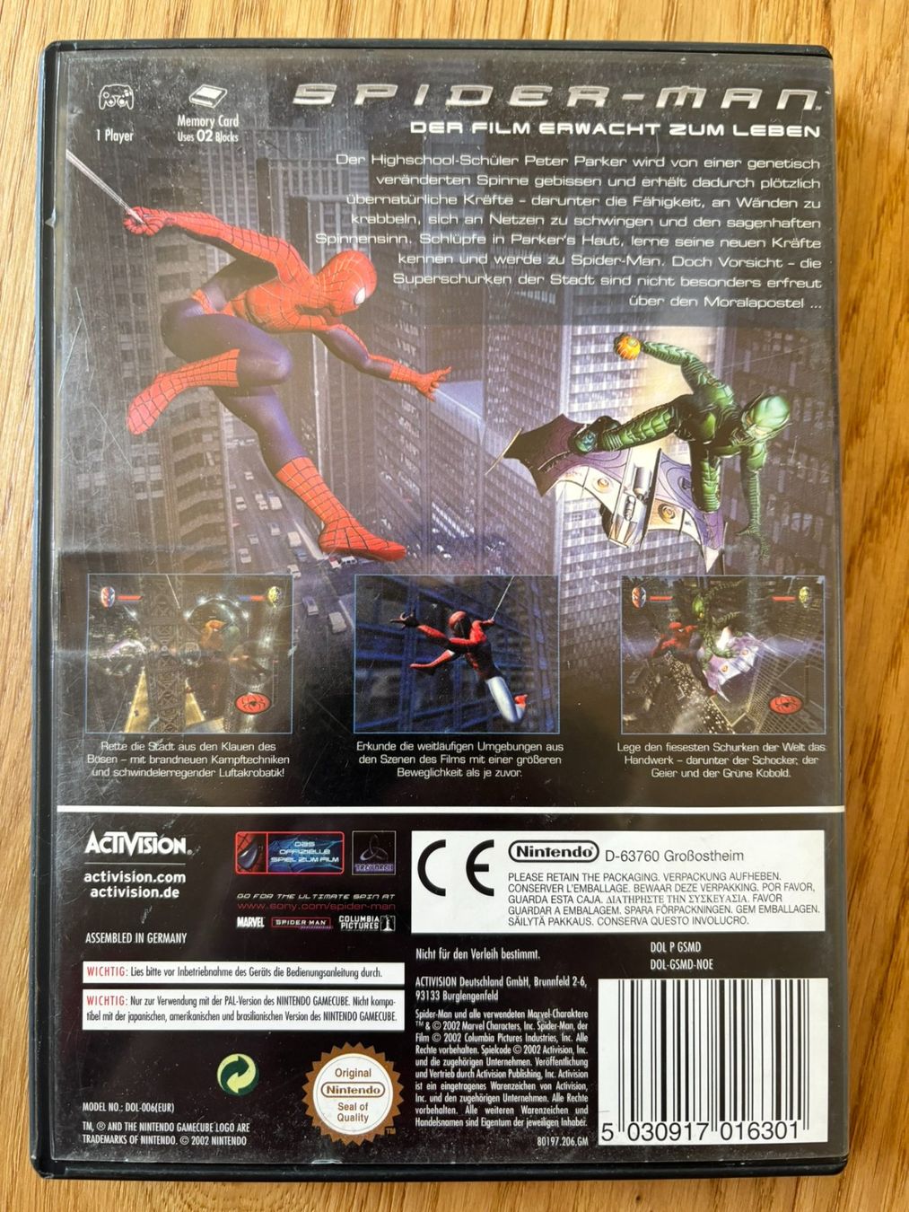 Spiele: GC Spider-Man - PAL - kom – Gebraucht aus Schüpfheim von Flashbang3250 3