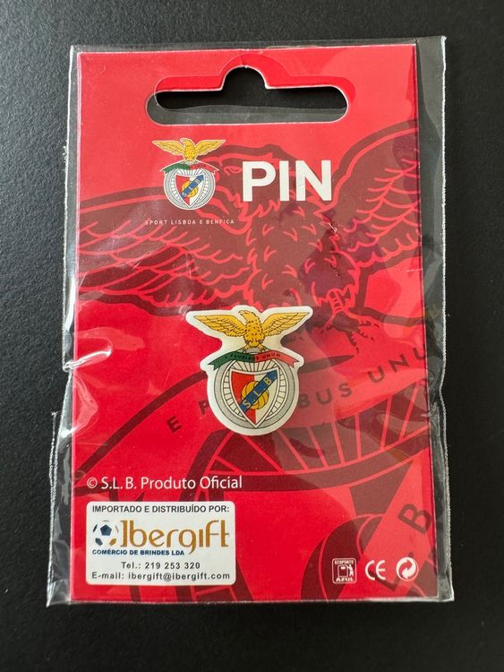 Benfica Lissabon Fussball Pin (Neu (gemäss Beschreibung)) in Galgenen ...