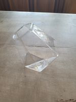 Vase, Stiftehalter aus Glas, 6eckig, diamantförmig. NEU!!
