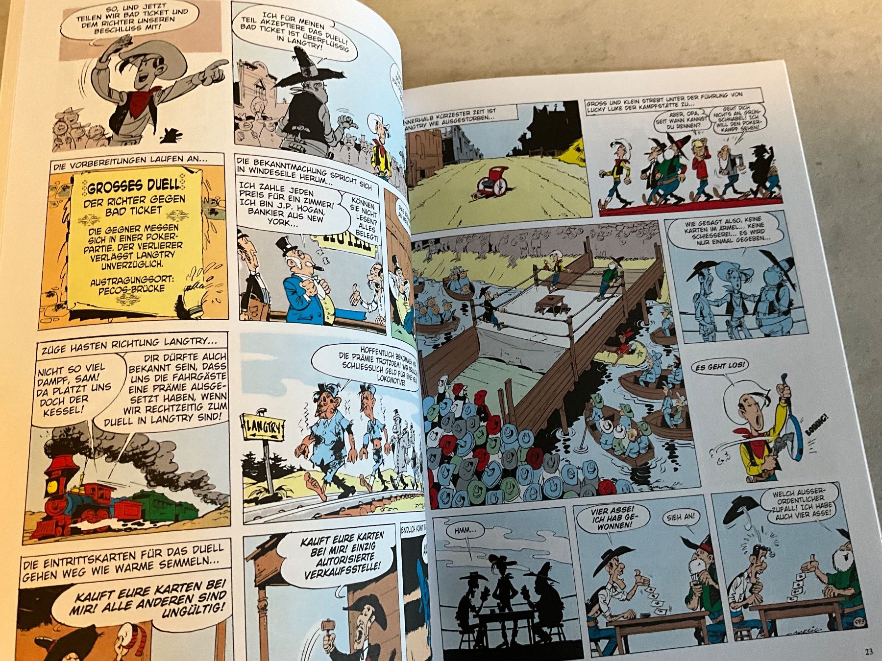 Fumetti: Lucky Luke Comic: Der Richter - Band 31 – Usato da Agriswil venduto da Ueli03 3