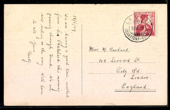 Cartoline postali: Trient, Ortsansicht aus der Vogelschau – Usato da Berlin venduto da bartko-reher 1