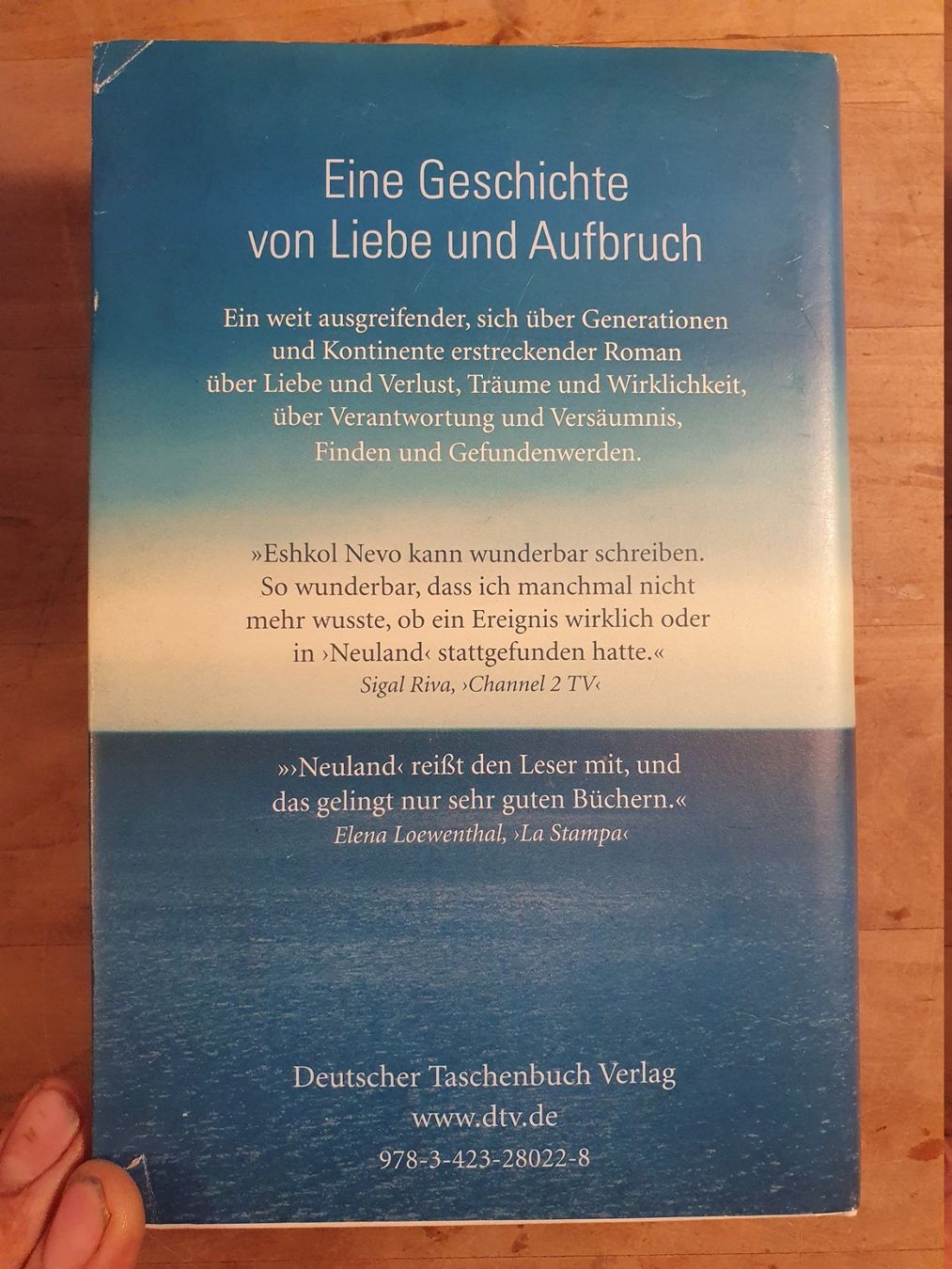 Bücher: Neuland Seshkol Nevo DTV – Gebraucht aus Zürich von loosebone 3