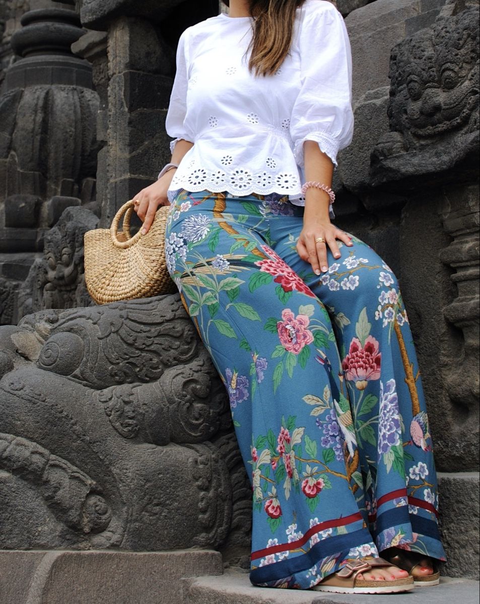H&M Hosen: Bemusterte Hose H&M – Gebraucht aus Basel von BiancaCCC