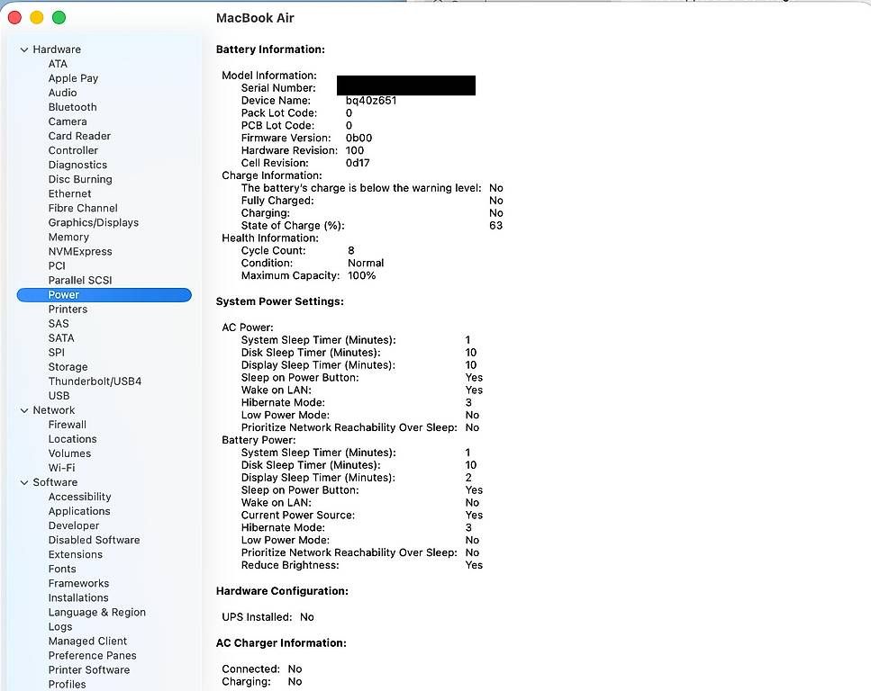 Apple Notebooks: MacBook Air 15", Apple M4, 16GB RAM – Gebraucht aus Zürich von ri_ 4