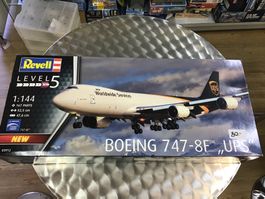 Revell Boeing 747-8F UPS, Level 5, Massstab 1:144, Neu 57