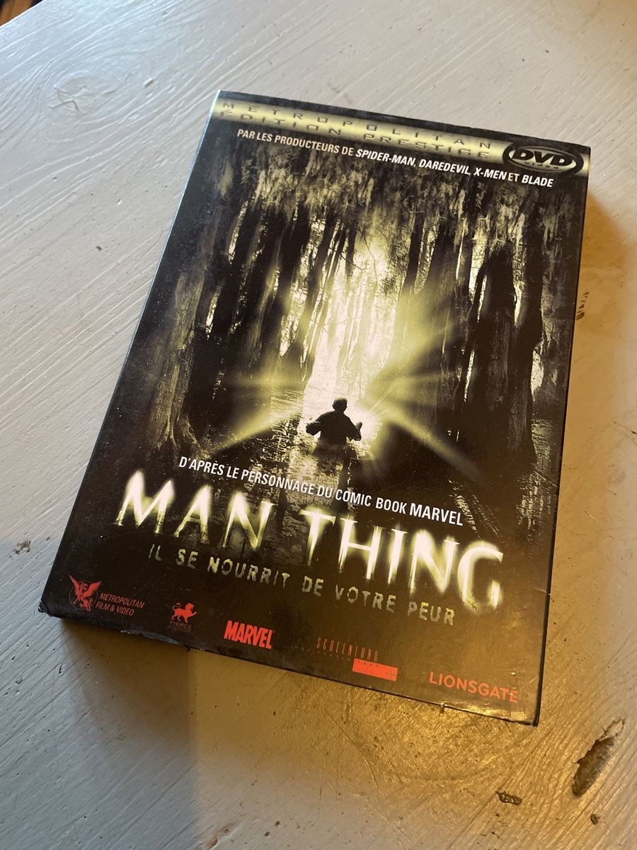 Alle DVDs: DVD man thing  – Gebraucht aus moudon von faucheur2