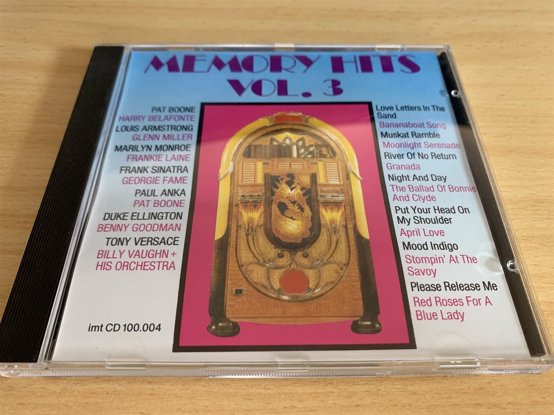 CD: Various – Memory Hits Vol.3 – Usato da Rikon im Tösstal venduto da Alpenmutz